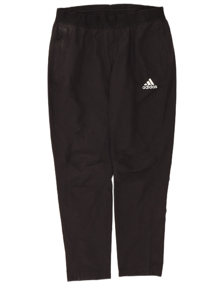 Pantaloni de trening Adidas pentru bărbați, mari, negru, poliester