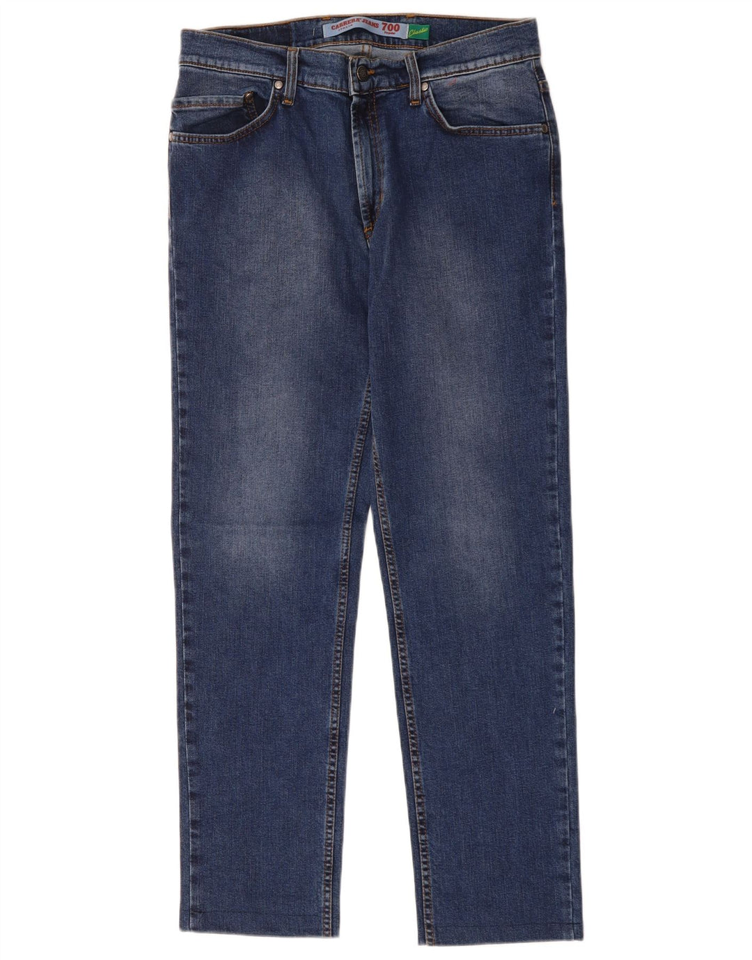 Blugi drepti obișnuiți pentru bărbați Carrera 700 IT 48 Medium L32 L30 Bumbac albastru