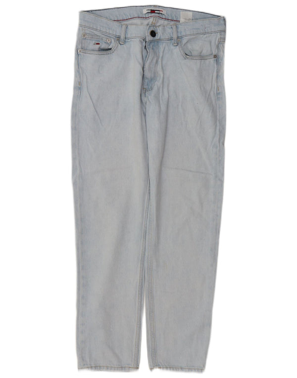 Blugi drepti pentru bărbați Tommy Hilfiger W31 L28 Bumbac albastru