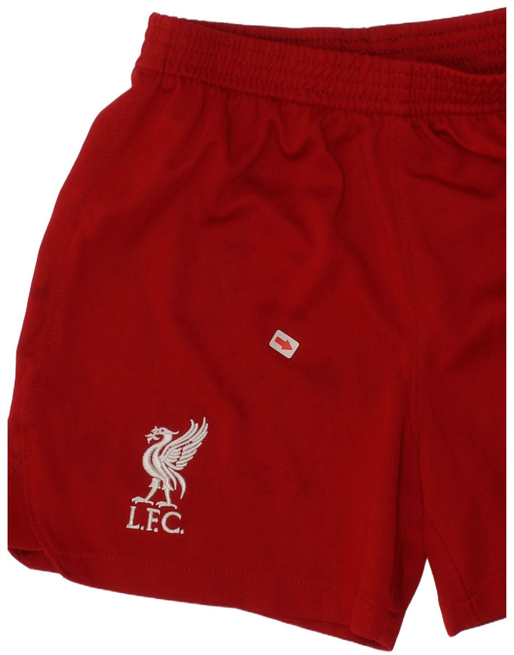 Pantaloni scurți sport Nike Liverpool pentru băieți 5-6 ani roșu mediu