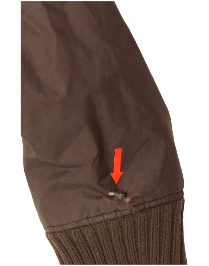 Lee Bomber Jacket pentru bărbați UK 38 Medium Brown Poliamidă