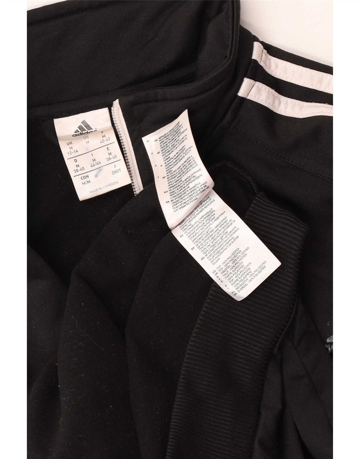 Jachetă de trening Adidas pentru femei UK 12/14 Poliester mediu negru