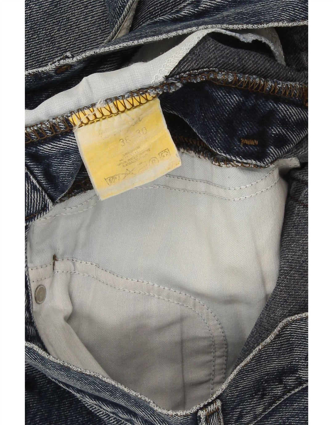 Blugi drepti pentru bărbați Wrangler W36 L30 albastru