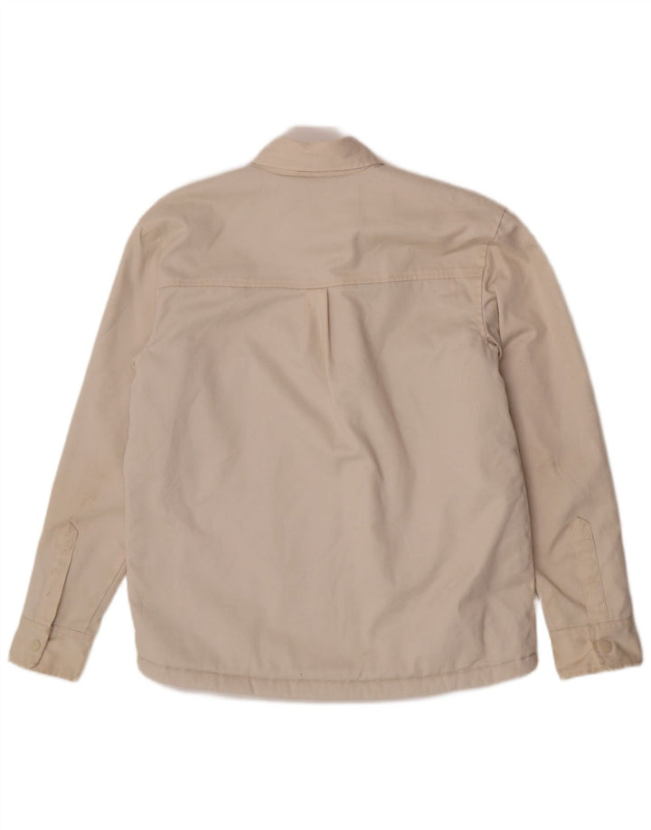 Jachetă din denim Sherpa pentru bărbați Dickies UK 36 Poliester Bej mic