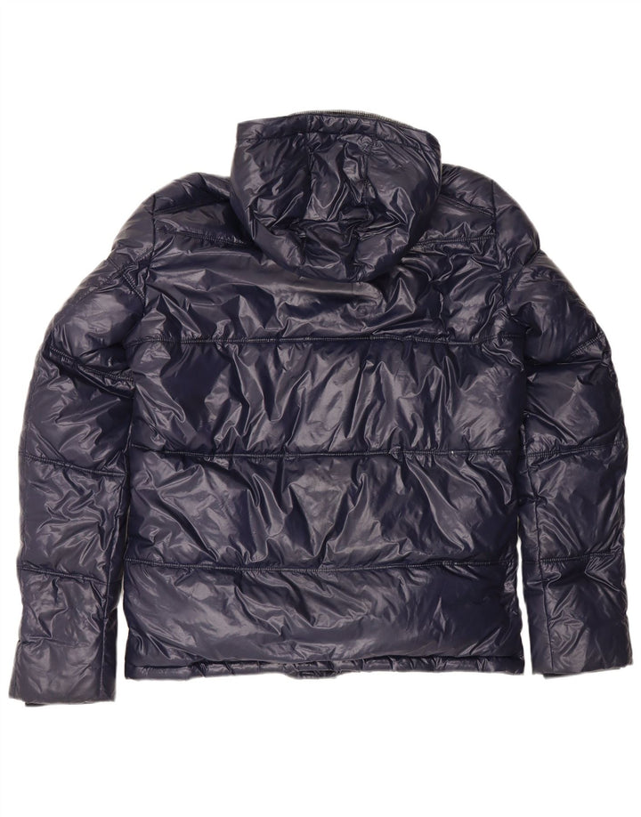Jachetă căptușită cu glugă pentru bărbați PEPE Jeans Heritage UK 38 Medium Bleumarin