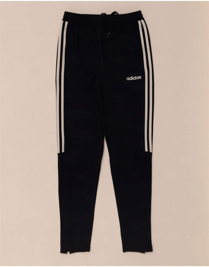 Pantaloni de trening Adidas Climalite pentru bărbați, poliester mici, albastru