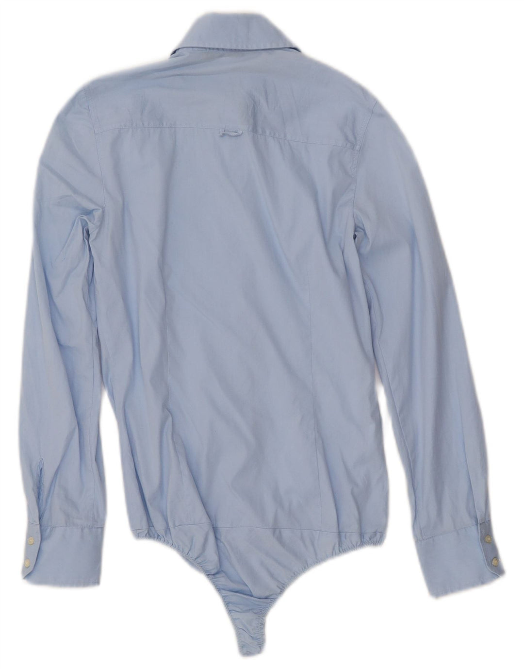 Body cu mânecă lungă pentru femei ZARA UK 6 XS Bumbac albastru