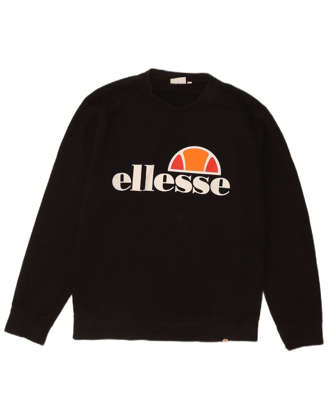 Hanorac grafic pentru bărbați Ellesse Pulover mic, negru, bumbac