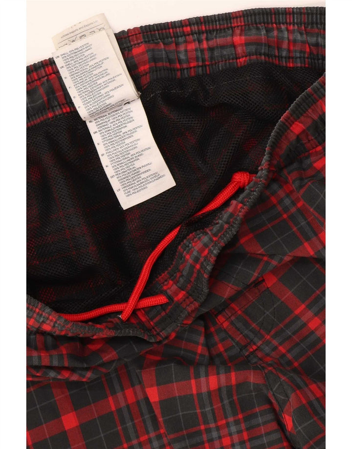 Pantaloni scurți sport pentru bărbați Adidas Small Red Check Poliester
