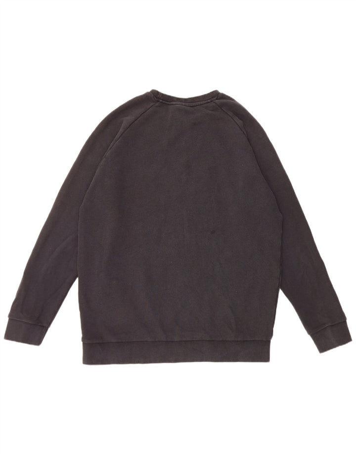 Hanorac pentru bărbați Adidas Jumper mare, negru, bumbac