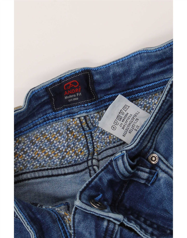 Blugi slim pentru femei Andre, cu ajustare modernă, W32 L29, bumbac albastru