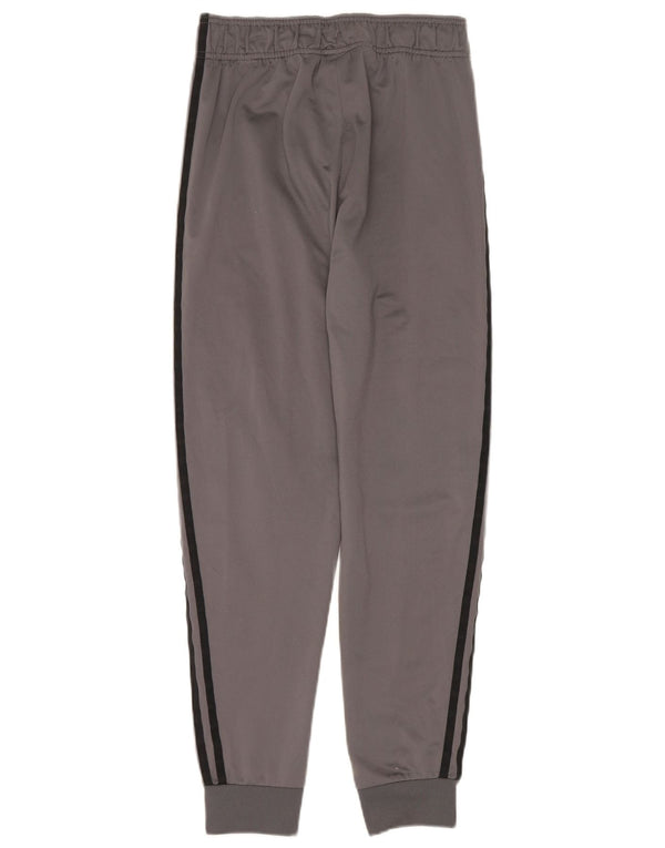 Pantaloni de trening Adidas baieti Joggeri 13-14 ani poliester gri
