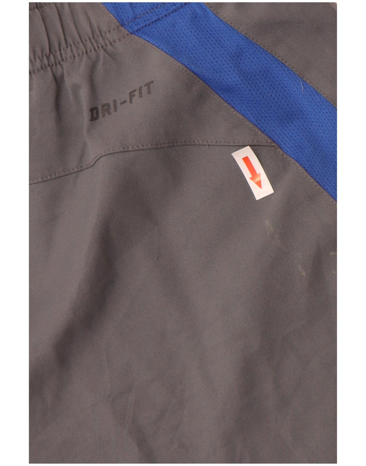 Pantaloni scurți sport Bermuda Nike pentru bărbați, gri mediu, poliester color bloc