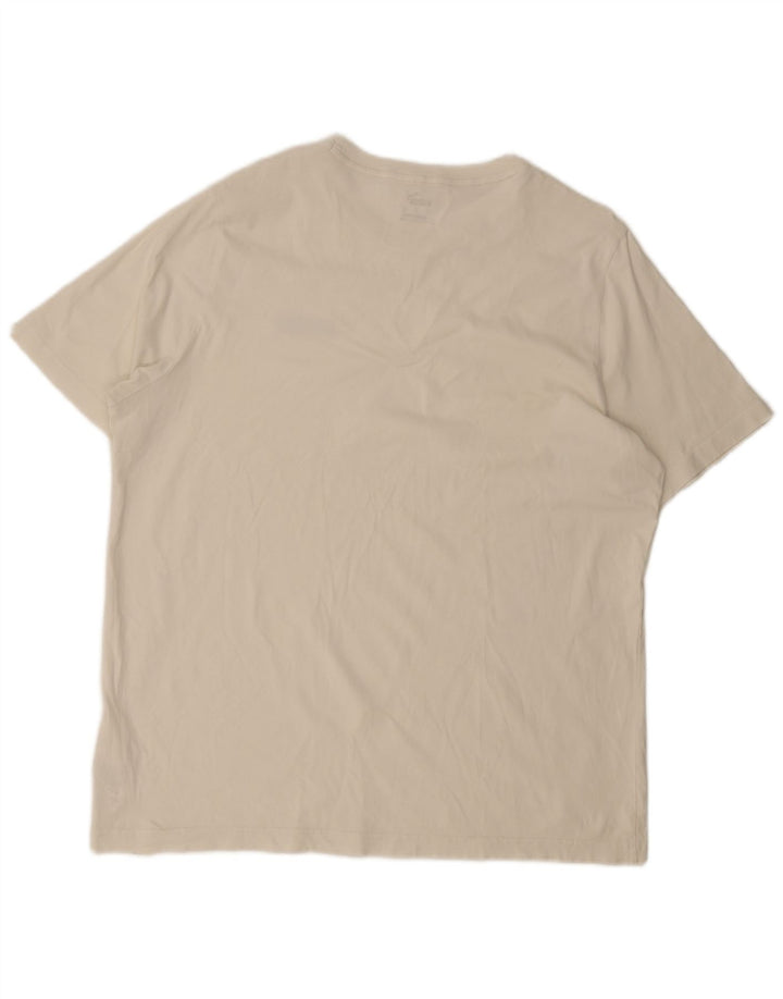 Tricou pentru bărbați Puma Top XL Bumbac alb