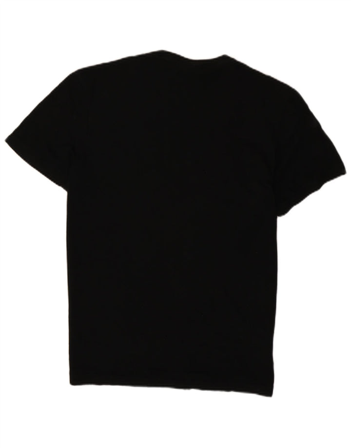 Tricou Lacoste pentru bărbați, cu croiala obișnuită, top mărime 4, bumbac mediu negru