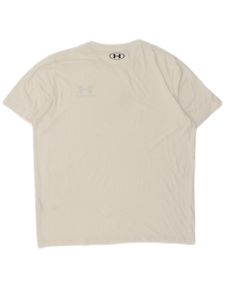 Tricou Under Armour pentru bărbați Top Large White