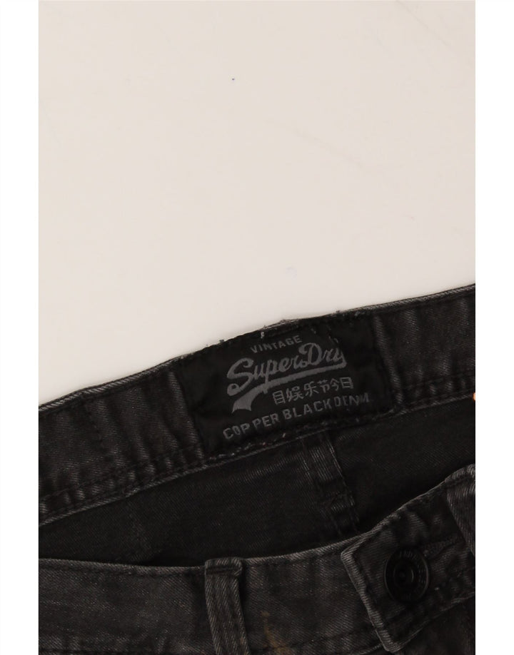 SUPERDRY Womens Slim Jeans W28 L32  Grey Cotton Vintage Superdry and Second-Hand Superdry from Messina Hembry 