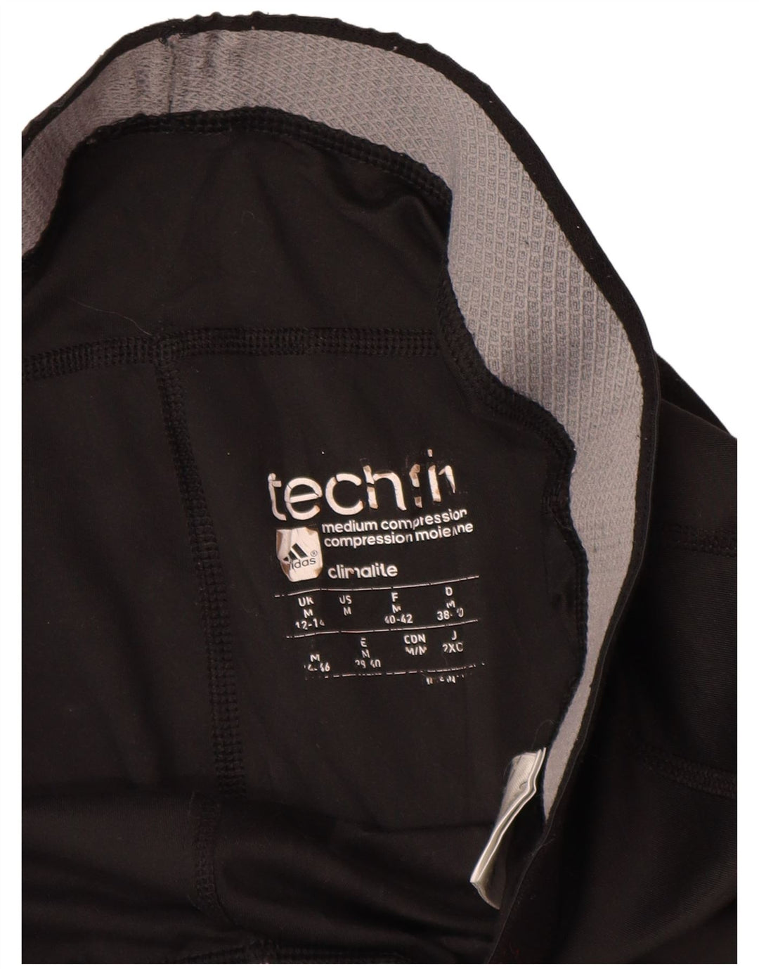 Leggings Climalite ADIDAS pentru femei UK 12/14 Poliester mediu negru