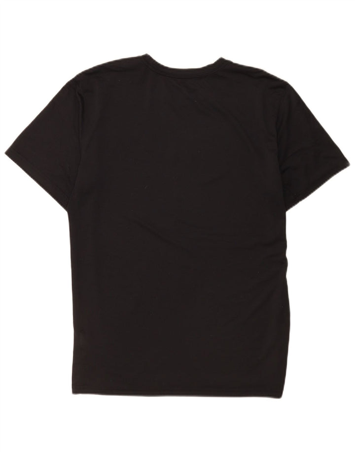 Tricou grafic Nike Dri Fit Regular pentru femei Top UK 16 Poliester negru mare