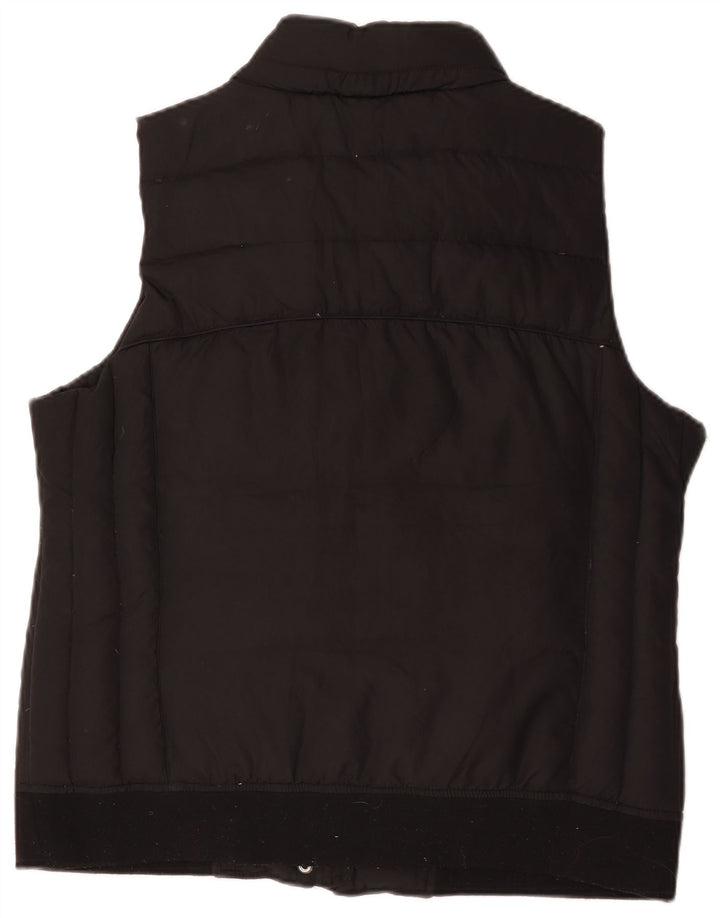Gilet căptușit pentru femei John Lewis UK 16, mare, negru, poliester