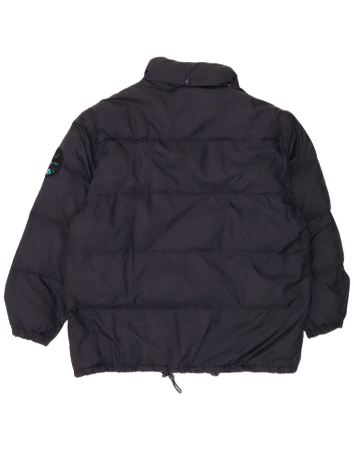 Jachetă de schi pentru bărbați VINTAGE UK 42 XL Nailon bleumarin