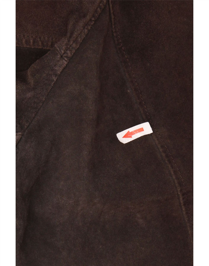 Jachetă de piele intoarsă pentru bărbați Conbipel IT 54 XL din piele maro