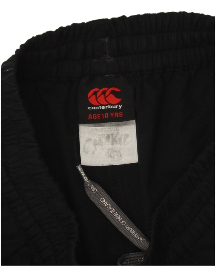 Pantaloni scurți sport pentru băieți Canterbury 9-10 ani, poliester bleumarin