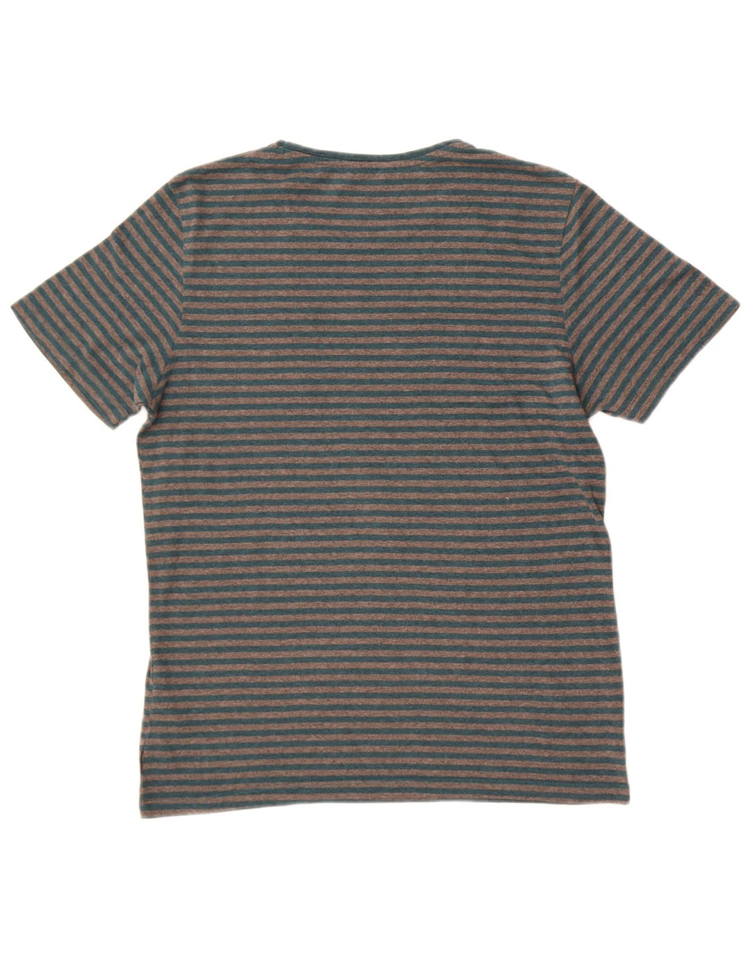 Tricou Jack & Jones pentru bărbați Top din bumbac cu dungi gri mediu