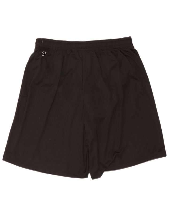 Pantaloni scurți sport Puma pentru bărbați, poliester mediu negru