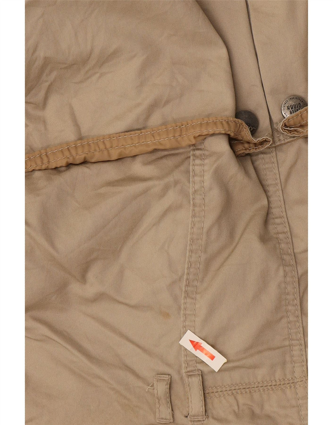 Trench pentru femei KHUJO UK 10 mic, bej, bumbac