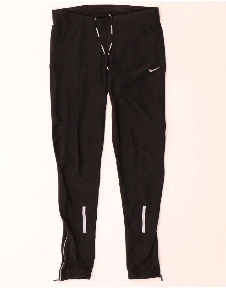 Leggings Nike Dri Fit pentru femei UK 14 Poliester mediu negru