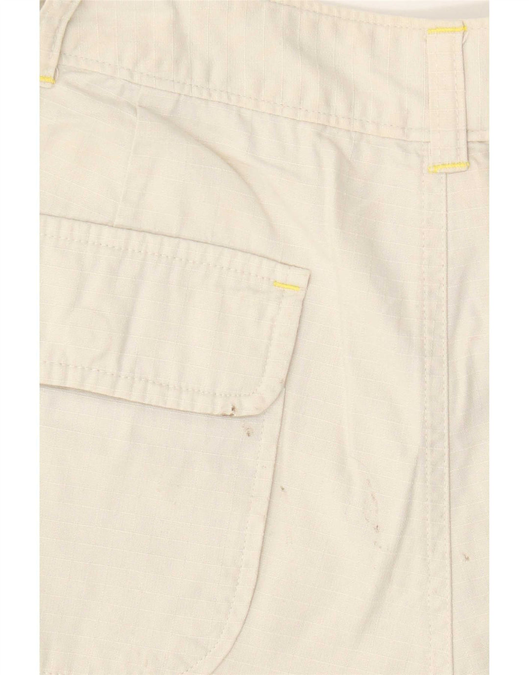 Pantaloni scurti chino pentru femei Gap US 8 Medium W28 Beige Check Bumbac