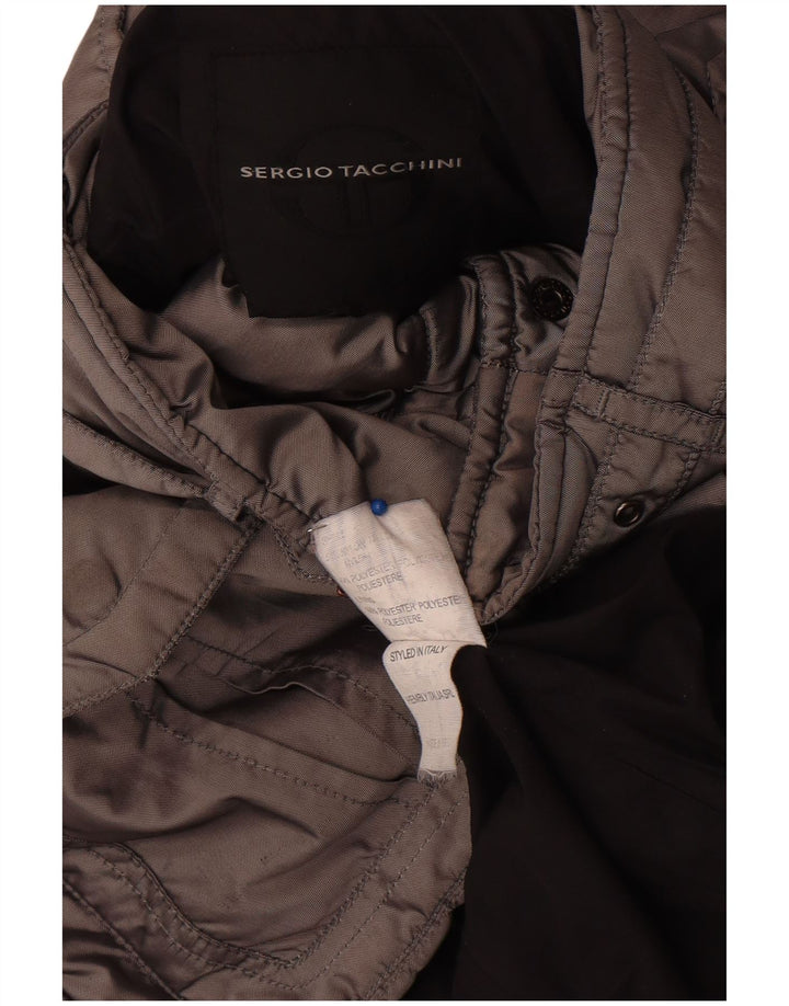 Jachetă militară pentru femei Sergio Tacchini UK 8 Small Gri Nylon