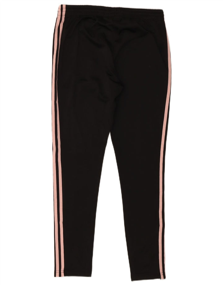 Pantaloni de trening Adidas pentru femei UK 12 Poliester mediu negru