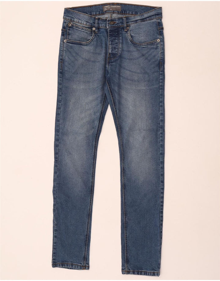 Blugi slim pentru bărbați French Connection L30 L32 Bumbac albastru