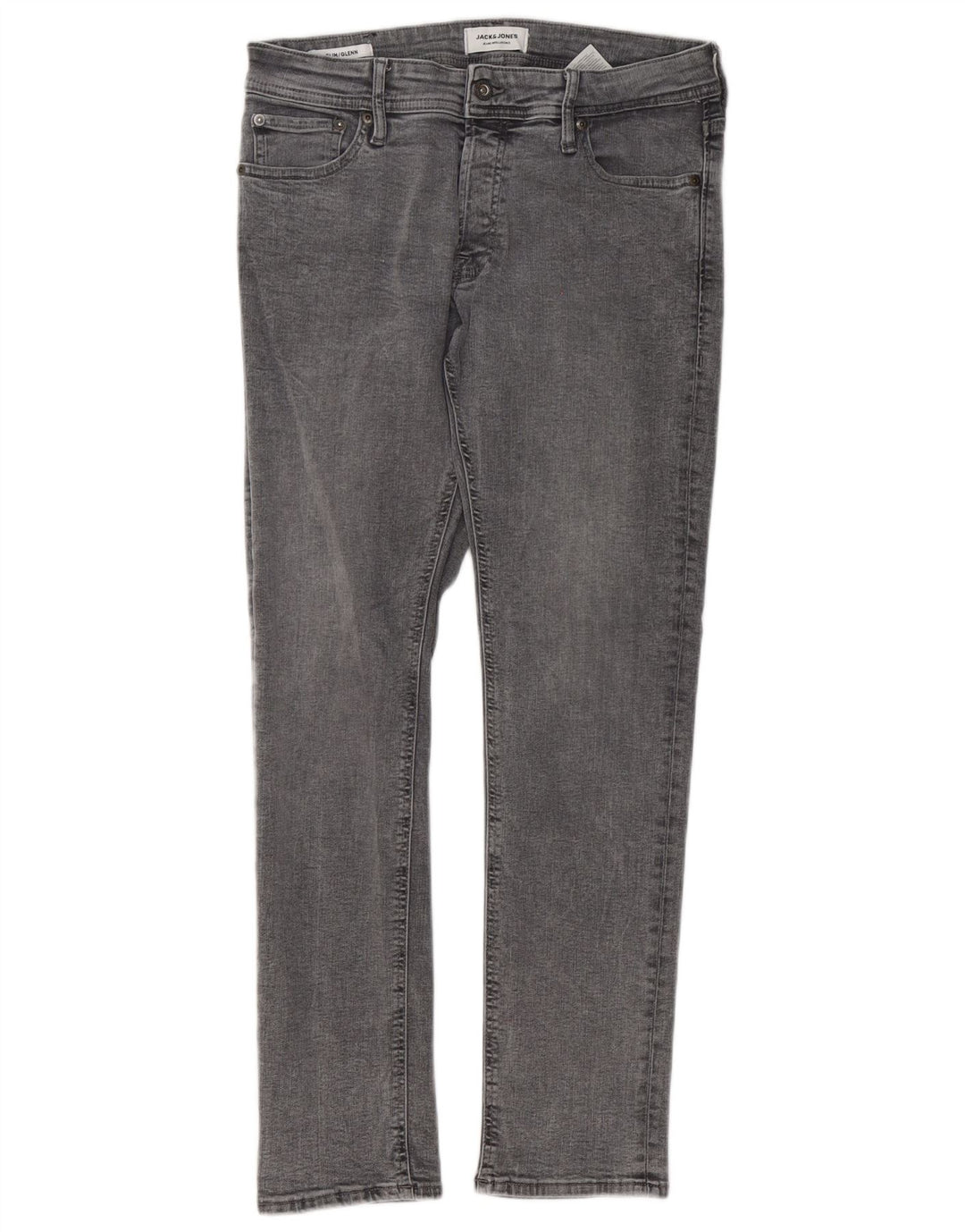Blugi Jack & Jones GLENN Slim pentru bărbați W30 L30 bumbac gri