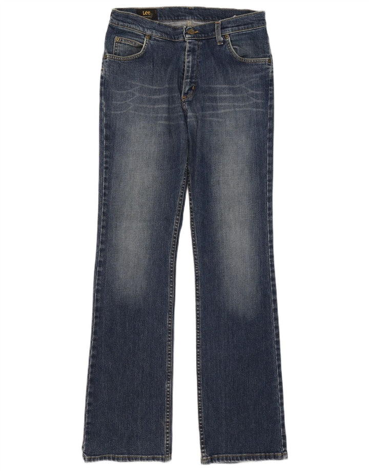 Blugi pentru femei REED Bootcut Lee W33 L34 Bumbac albastru