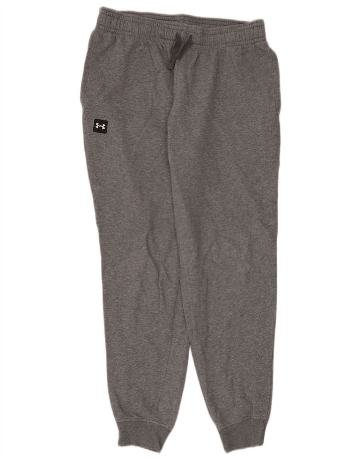 Pantaloni de trening Under Armour pentru bărbați Joggeri mari, gri bumbac
