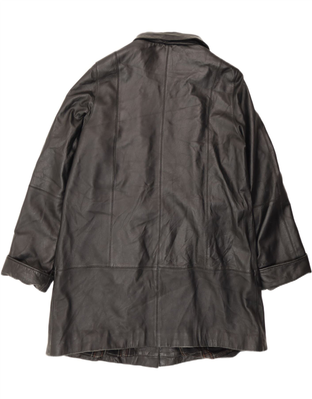 Palton din piele pentru femei Zarro IT 50 XL din piele neagră