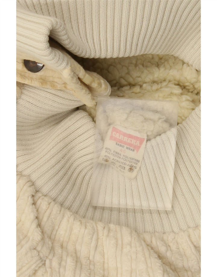 Jachetă fleece pentru bărbați Carrera IT 46 Small Beige Poliester