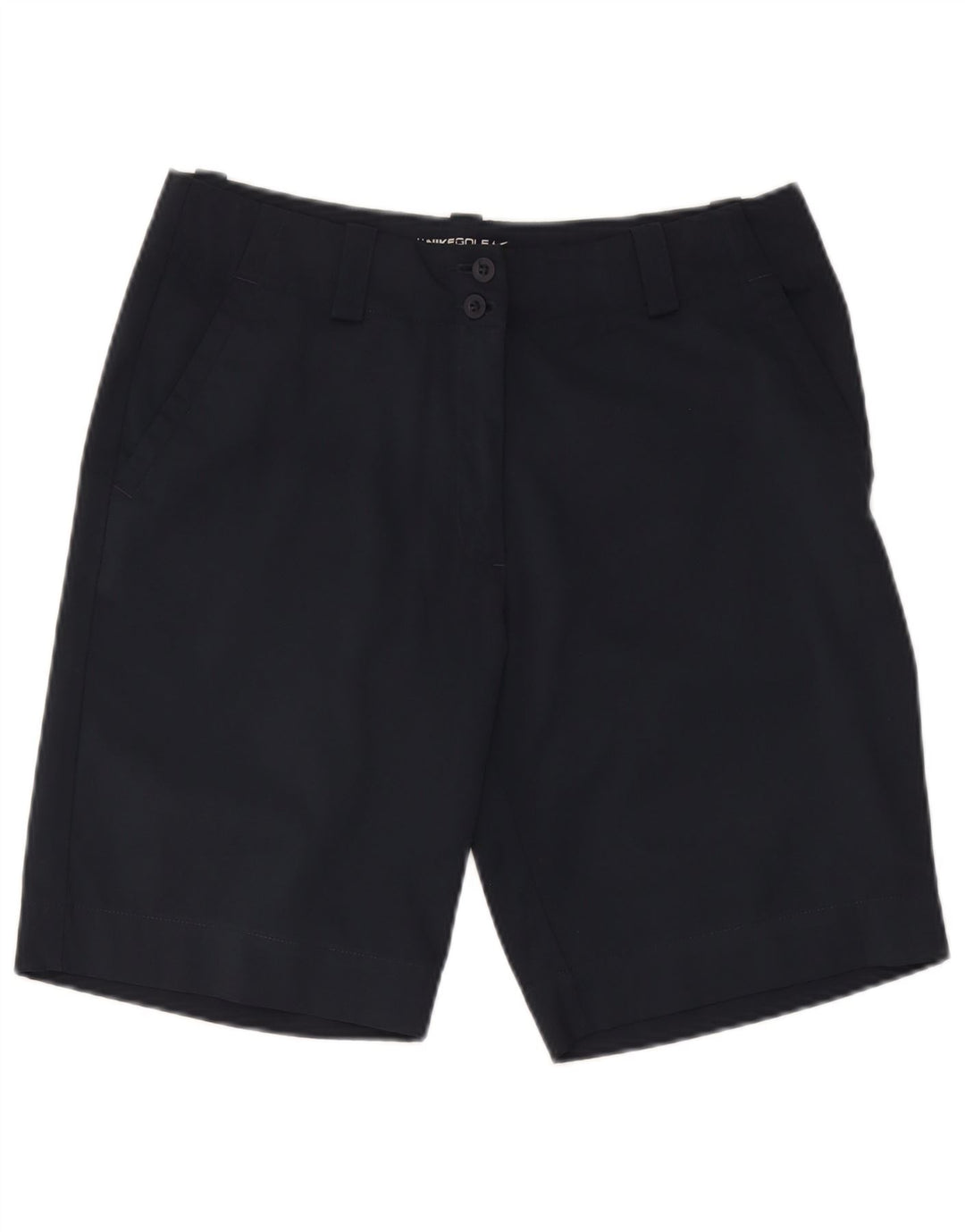 Pantaloni scurți chino de golf Nike pentru femei UK 14 Medium W34 Poliester bleumarin