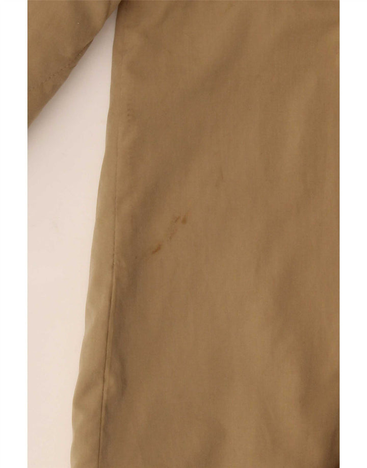 Jachetă vintage supradimensionată pentru femei uk 18 XL poliester bej