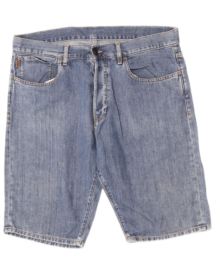 Pantaloni scurți din blugi Lacoste pentru bărbați Mărimea 44 mare W34 bumbac albastru