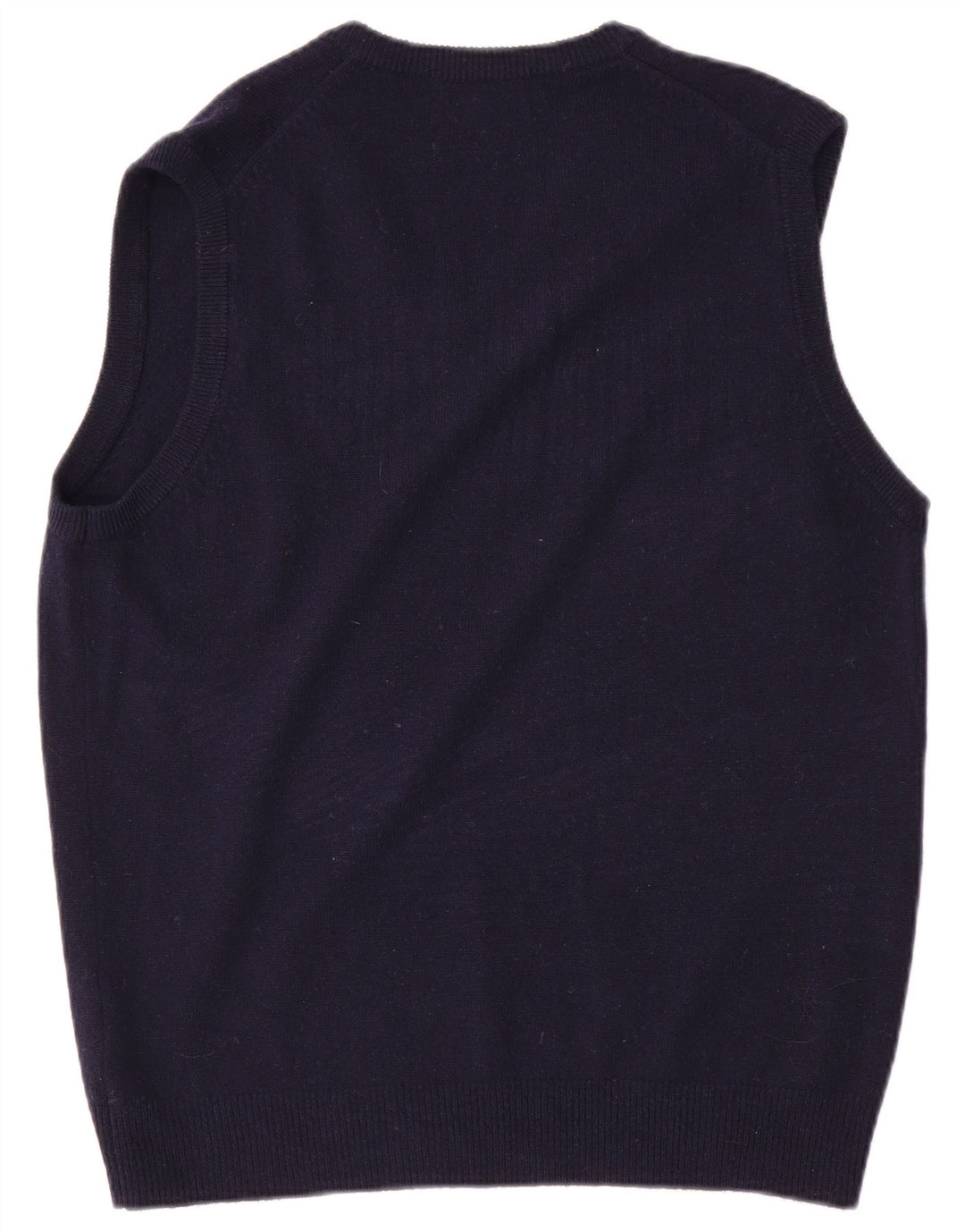 Marks & Spencer Mens Regular Fit Vest Tank Top Lână medie bleumarin