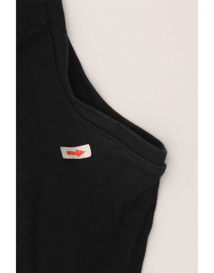 Fila Womens Vest Top UK 18 XL Black Cotton
