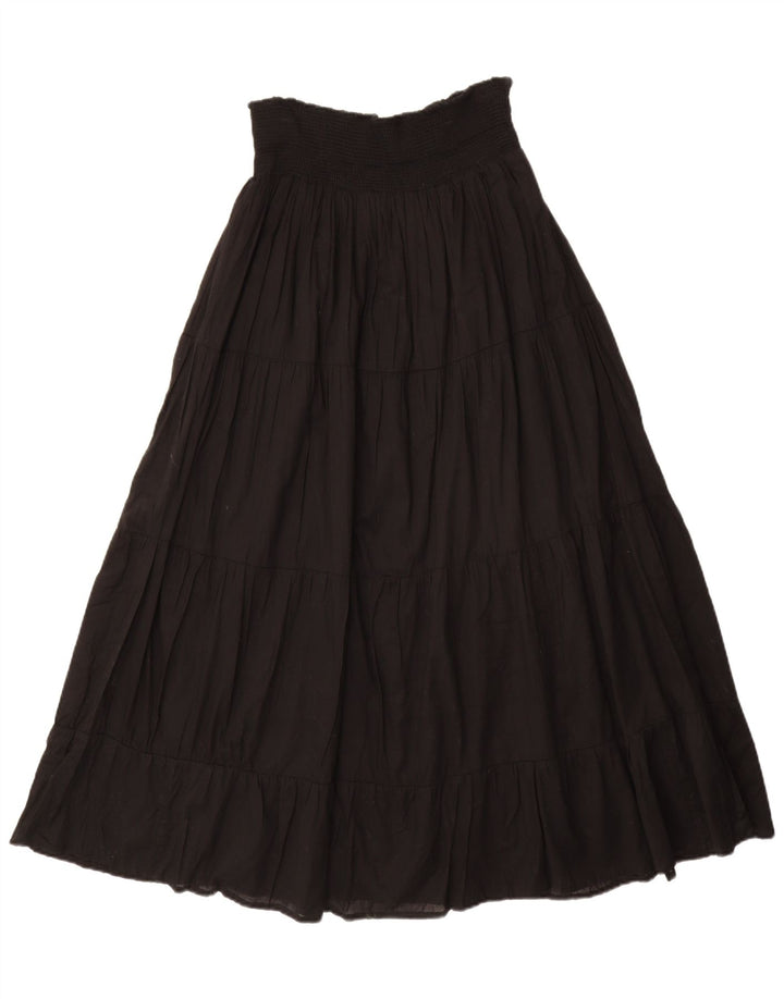 Fustă A-Line cu talie înaltă ZARA pentru femei, mare W30, neagră