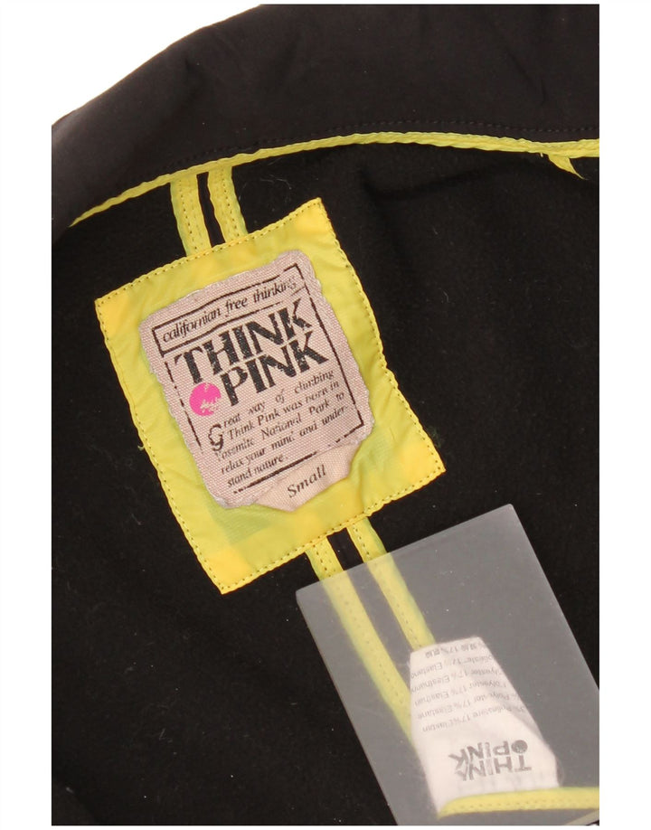 Jachetă parka pentru femei Think Pink UK 10 Poliamidă neagră mică