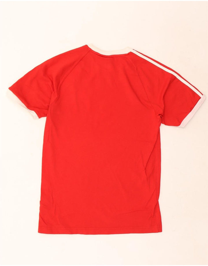 Tricou pentru bărbați Adidas Top mic, roșu, bumbac