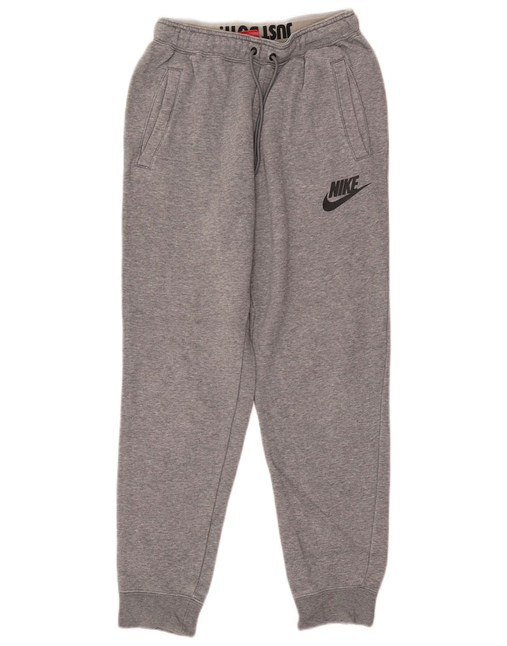 Pantaloni de trening Nike pentru bărbați Joggeri, bumbac, gri mic