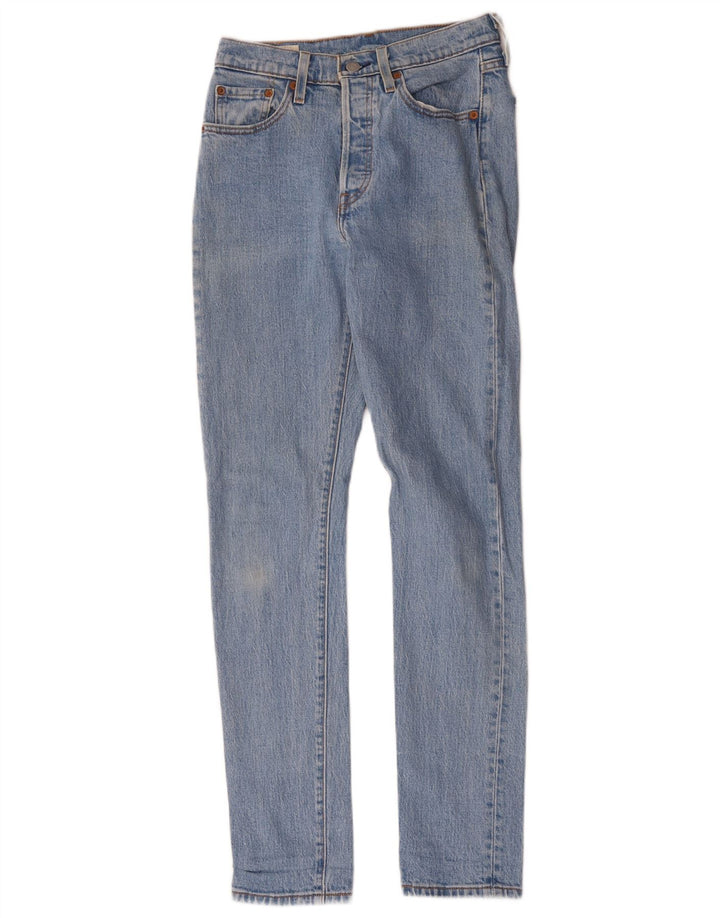 Blugi Levi's 501 Slim pentru femei W25 L32 Bumbac albastru
